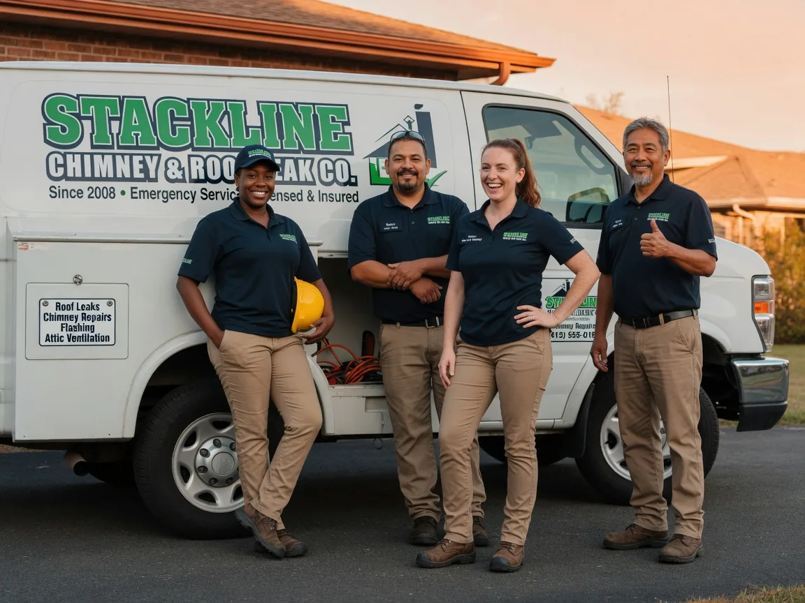 Chimney flashing repair company in Saint Thomas, ND